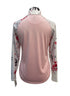 Bermuda Sands · 1/4 Zip Pullover · Large · PinkWhite