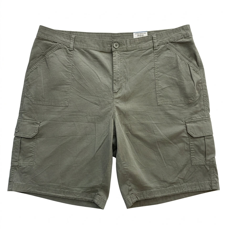 Karen Scott · Bermuda Shorts · 22W · Olive