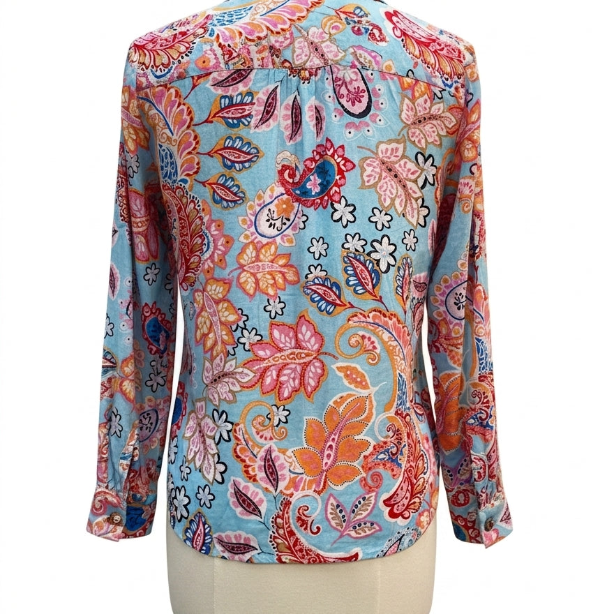 Talbots · Shirt · XL P · BlueMulti