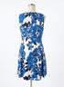Tommy Hilfiger · Sleeveless Dress · 14 · White/Blue Floral