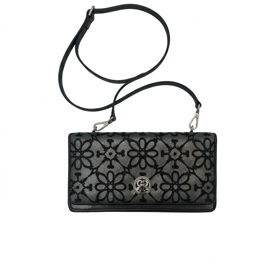 Brighton · Wallet · Crossbody · GrayBlk