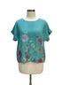Meo Meii · Seafoam Floral Print · S/M · Seafoam