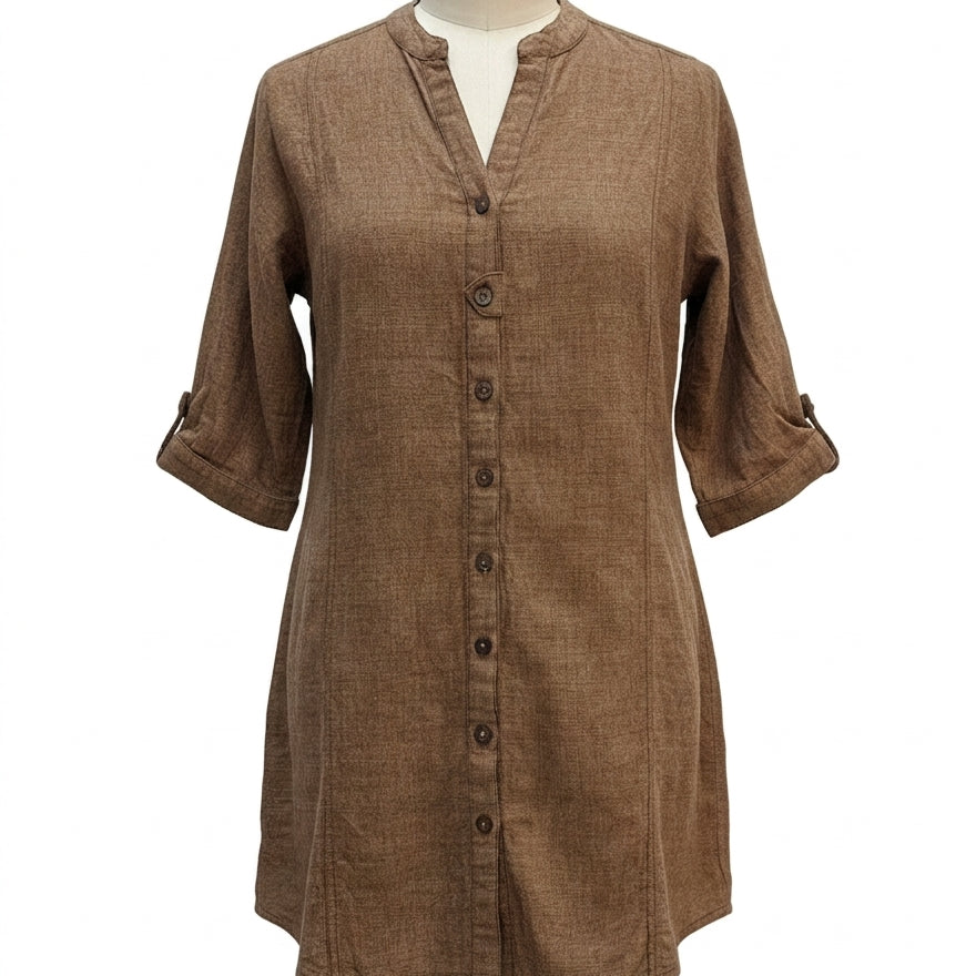 Fabindia · Dress · XSmall · Brown