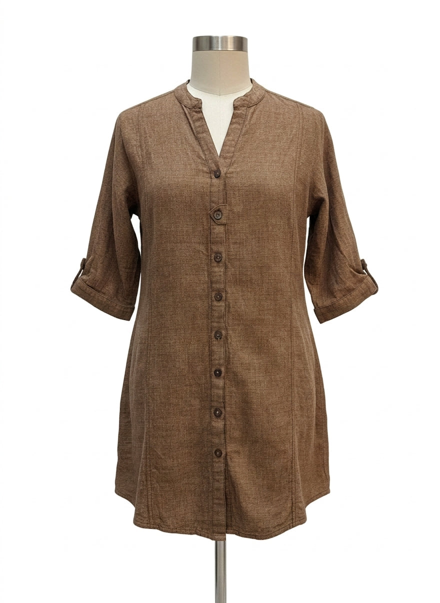 Fabindia · Dress · XSmall · Brown