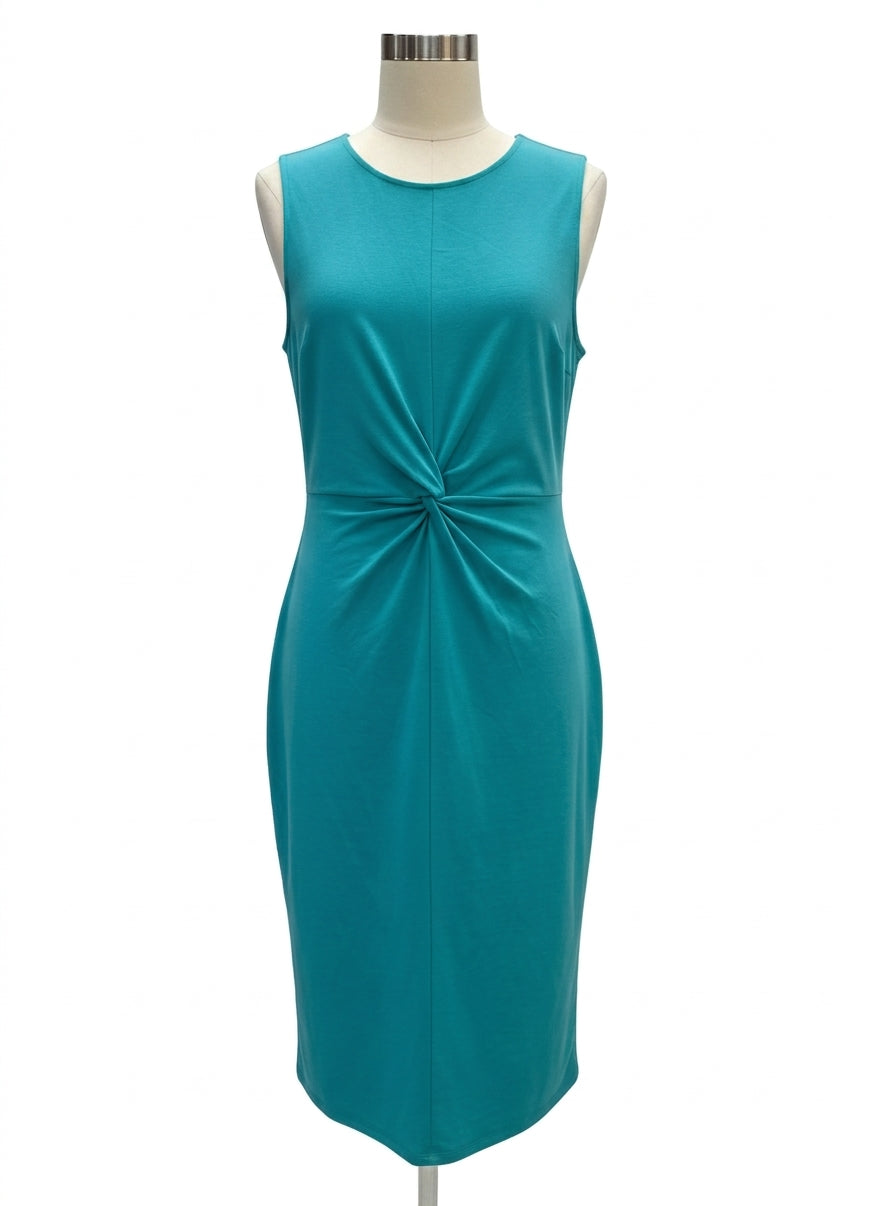 On 34th · Sleeveless Dress · Medium · Turquoise