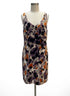 CAbi · #3514 Radiant Burnout Velvet Tank Dress · Medium · Cream Multi Burnout