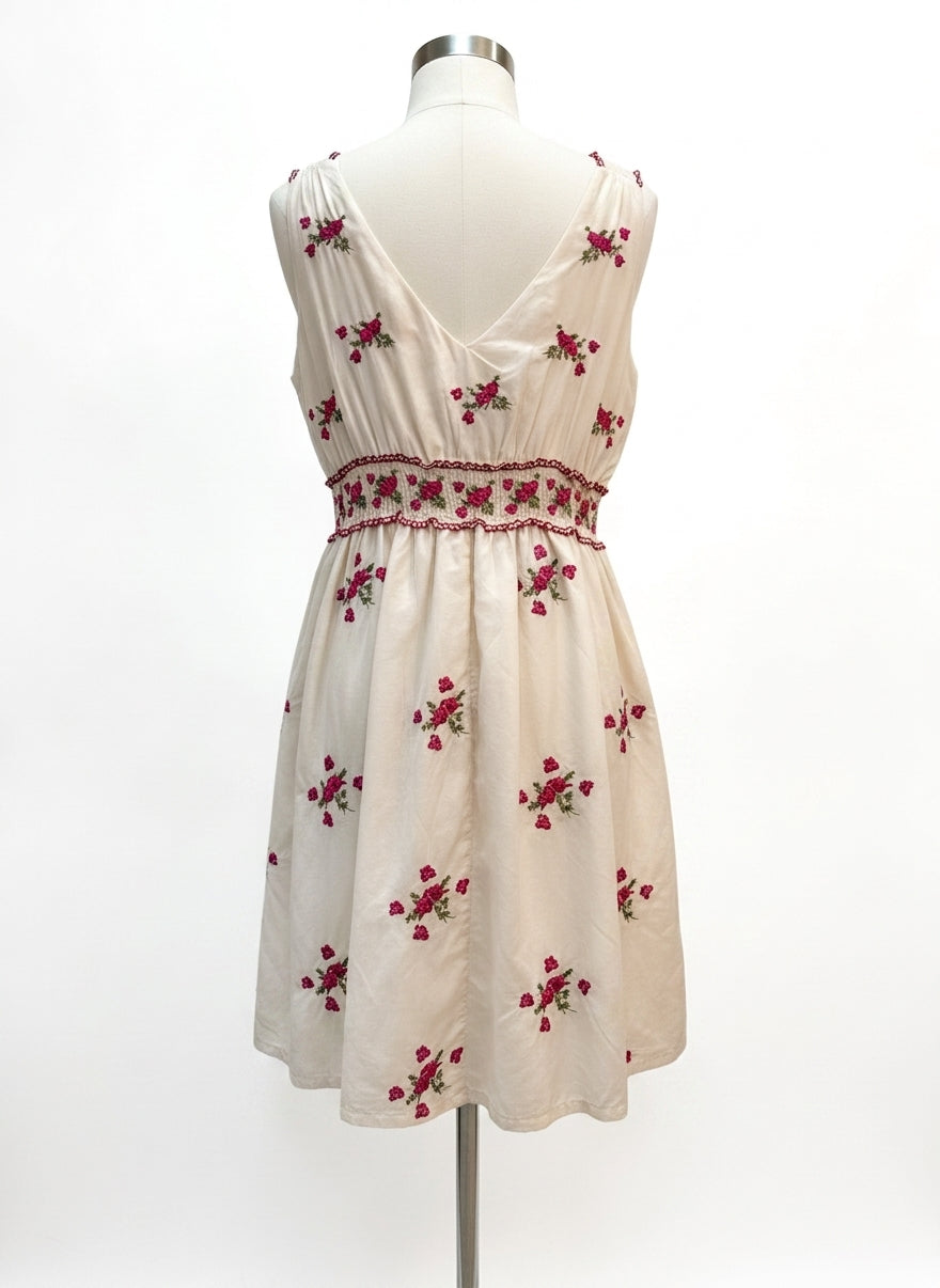 Anthropologie · Blue Tassel · Medium · CreamRose