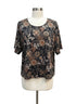 Gudrun Sjödén · Blouse · XLarge · BlackBrown Floral