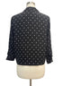 Fridaze · Open Drape Cardigan · XSmall · BlackWhite Polka Dot
