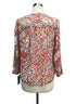 Jones NY · Sheer Split Neck · XLarge · WhitePoppy