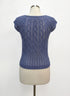 Moth · Cap Sleeve Top · Medium · Periwinkle