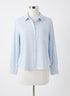 Lola River · Shirt · Small · White Blue Striped