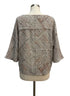 Habitat · Dolman Sleeve Top · Large · SageBlack Raven Blend