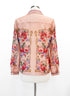 Joie · Blouse · Small · Peach Floral