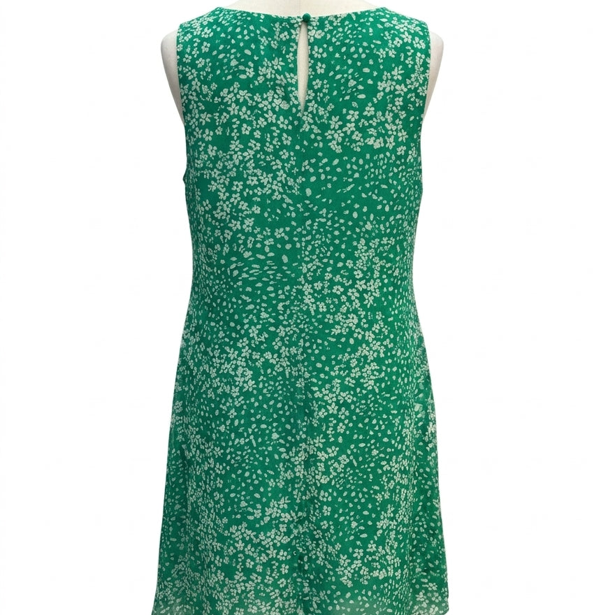 DKNY · Sleeveless Dress · 14 · GreenWhite