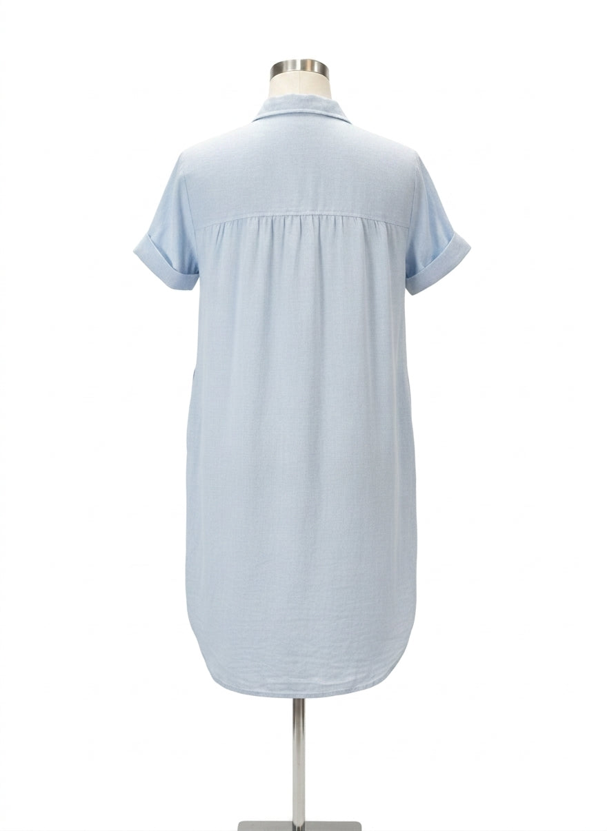 Well Worn · Dress · Large · Light Blue