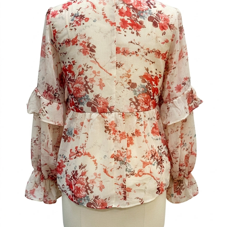 Sundance · Boho Chic Top · Small · BlushFloral