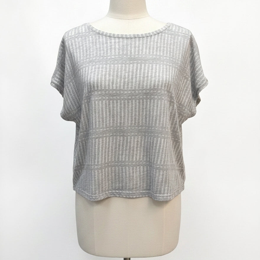 PrAna · Cap Sleeve Top · Medium · LightGray