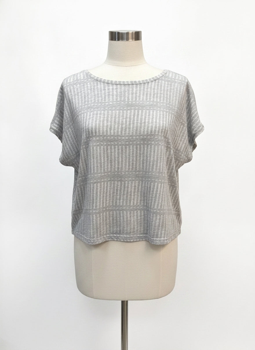 PrAna · Cap Sleeve Top · Medium · LightGray