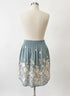 Anthropologie · Blue Tassel · 0 · SeaGreen Embroidered