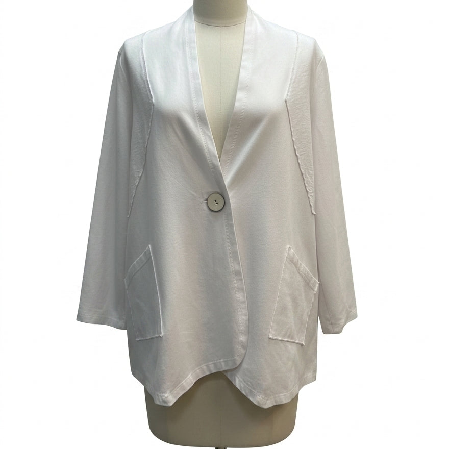 Habitat · Button Up Cardigan · Medium · White