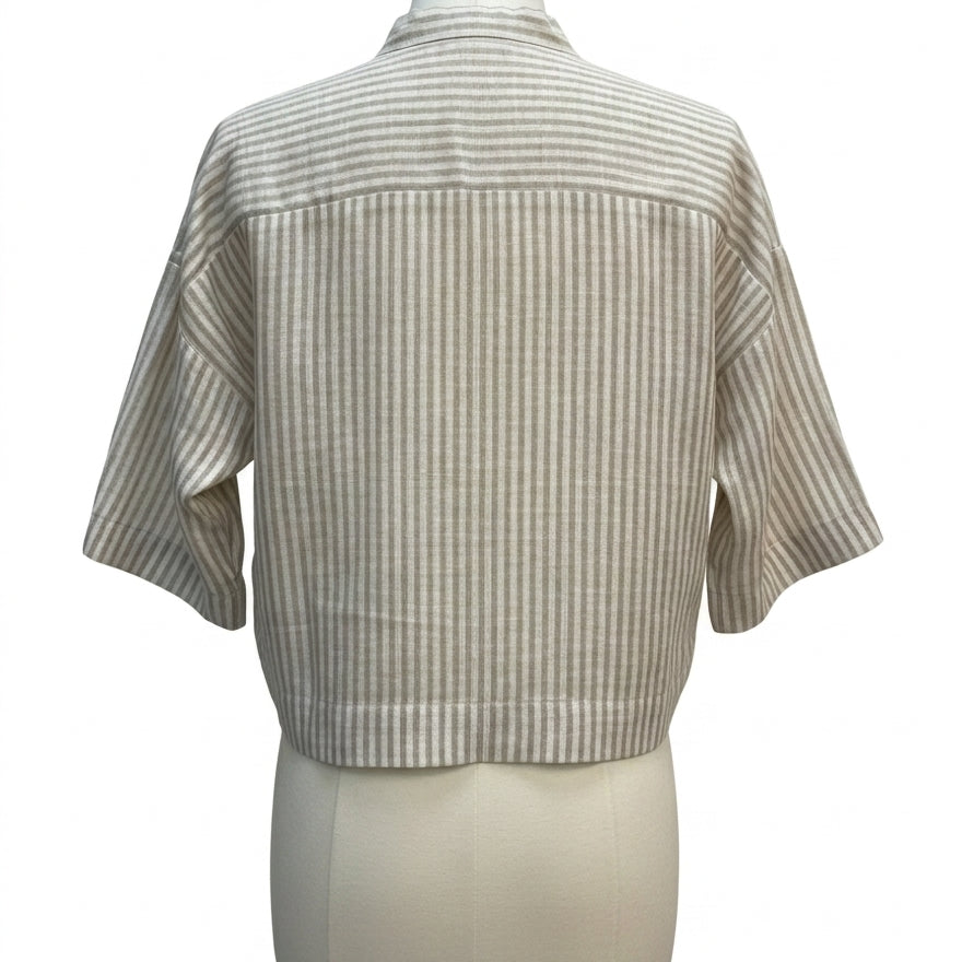 Ekadesma Made in Seattle · Fashion Top · Medium · Creambeige