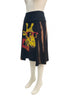 Giraffe Do Over Designs · Midi FashionSkirt · Medium · Black/Yellow