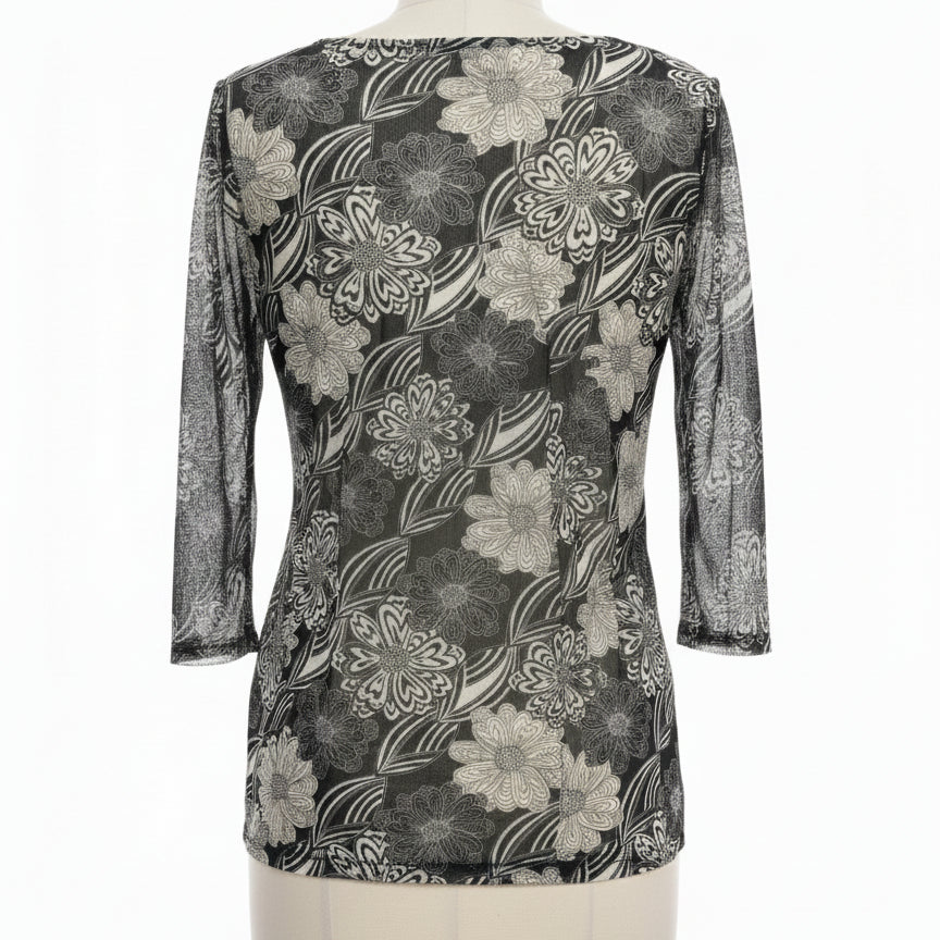 CAbi · 968 Bali Free Spirit · Large · BlackCream