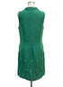 Linen Luv · embroidered dress · Large · Green