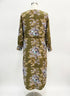 Ro's Garden · Indiana Midi Dress · Small · OliveAqua