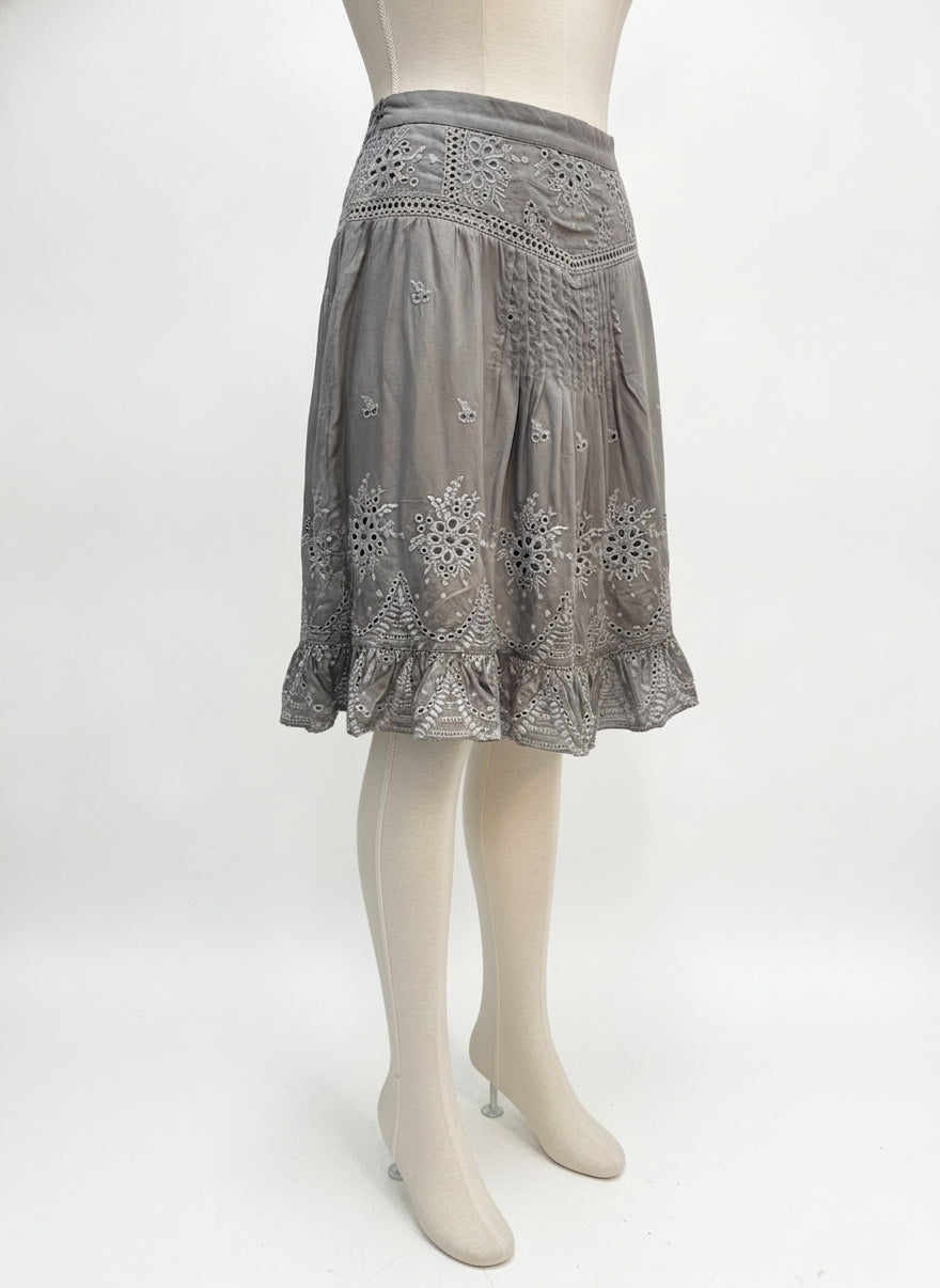 Anthropologie · Blue Tassel · Large · Gray