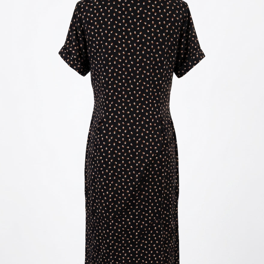 Cynthia Rowley · ShortSleeve Dress · Large · BlackTan