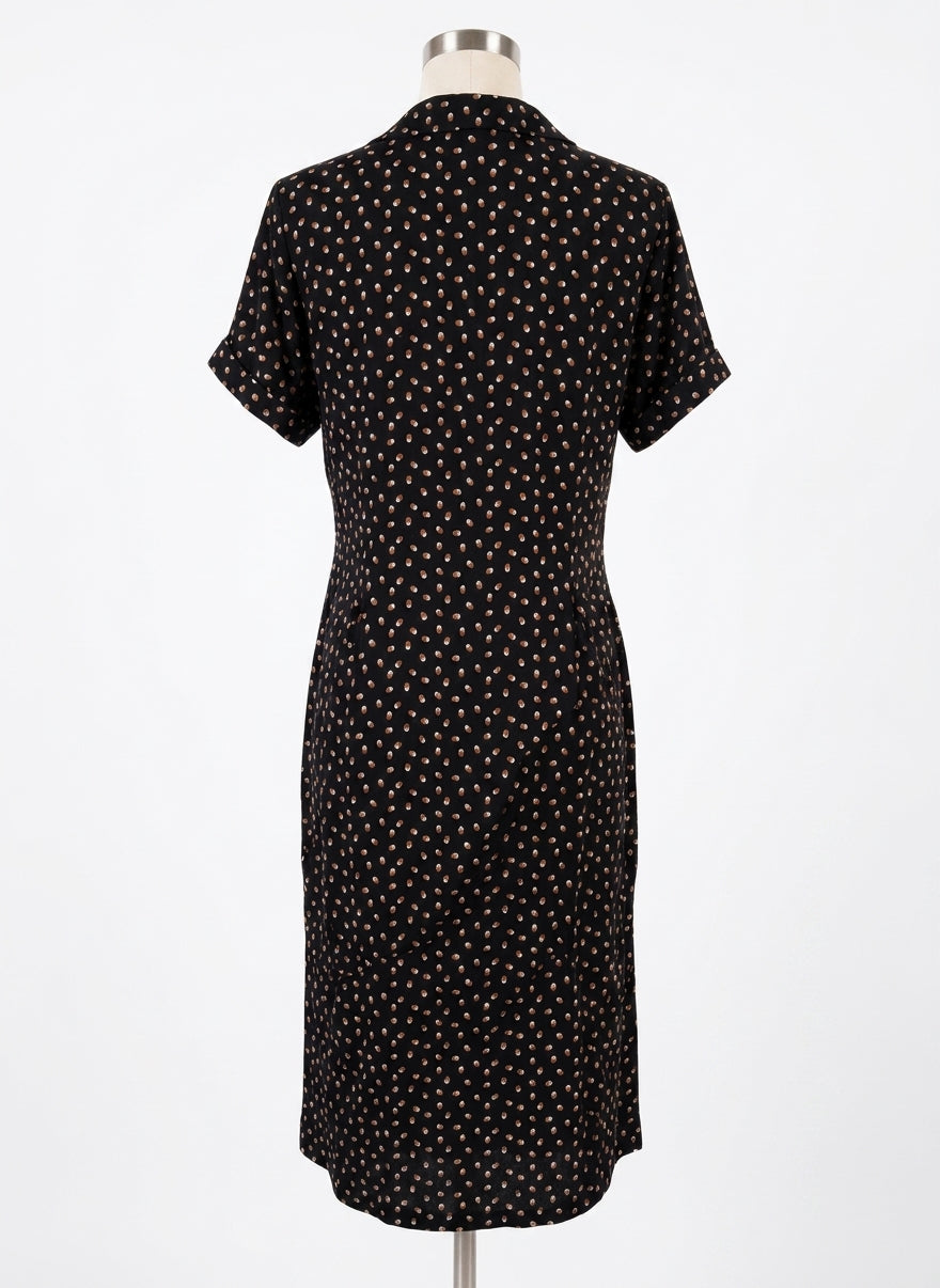 Cynthia Rowley · ShortSleeve Dress · Large · BlackTan