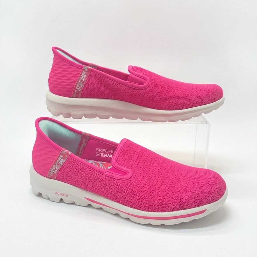 Skechers · Fiji slip-ins Go Walk · 9 · Hot Pink