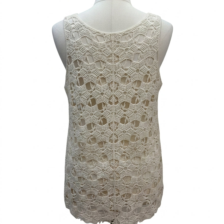 absolute angels · Valerie Bertinelli Fashion Top · Medium · Cream