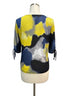 ClaraSunWoo · Tunic Top · Small · Blue, Black, Yellow, Grey