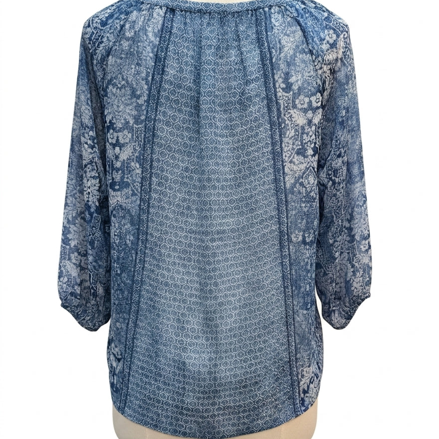Zac&Rachel · Floral Paisley · 2X · Blue