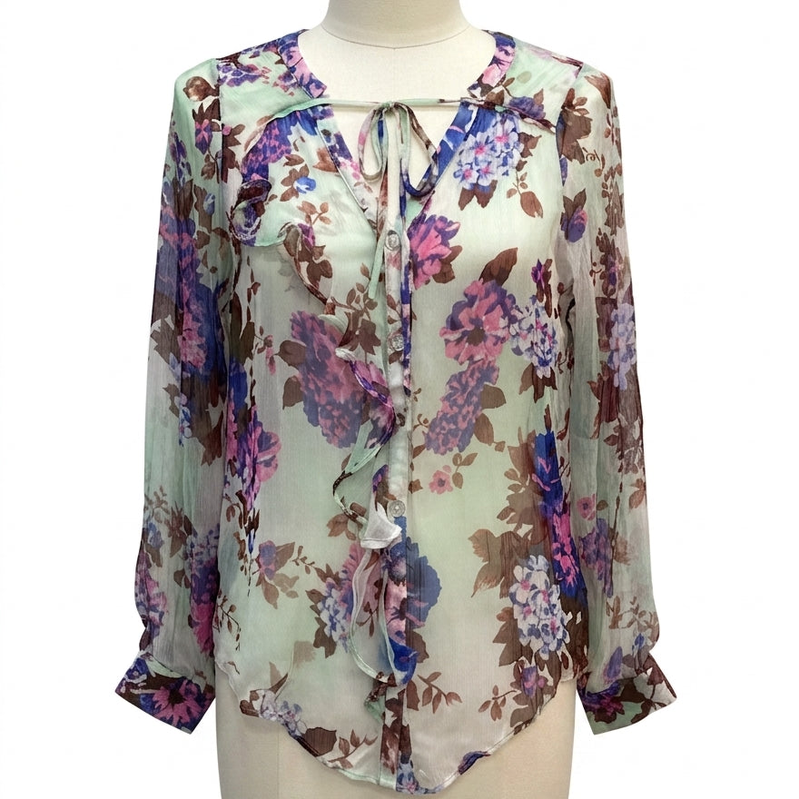 Sundance · Boho Chic Top · Small · MintFloral