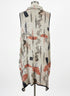 Flutter · Flutter Sleeveless Cowl neck · Small · BeigeBlack