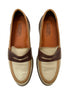 Pikolinos · Aldaya penny loafers · 7.5 · Cream/Brown