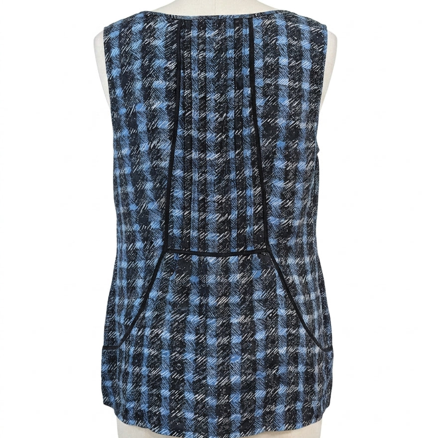 Odille · Blouse · 8 · Blue Black