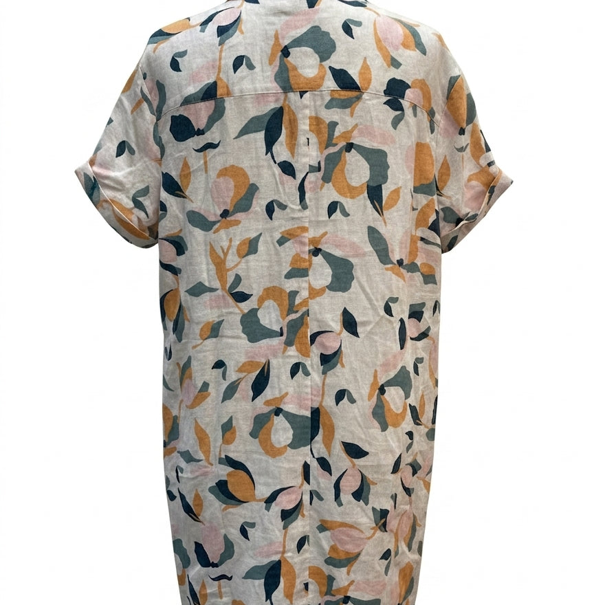 Rachel Zoe · Shirtdress · XLarge · WhiteGreen