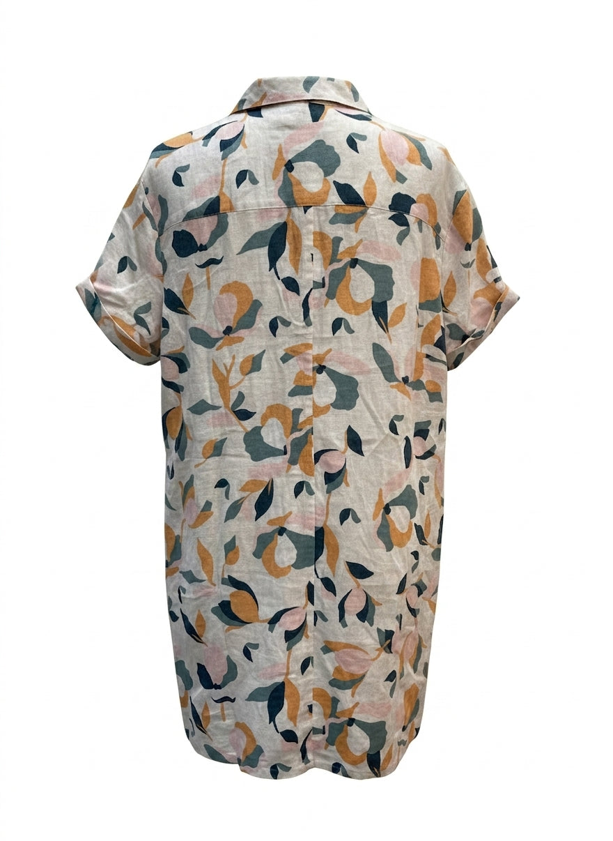 Rachel Zoe · Shirtdress · XLarge · WhiteGreen