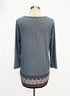 J. Jill · Medallion print · Medium · AquaBlack