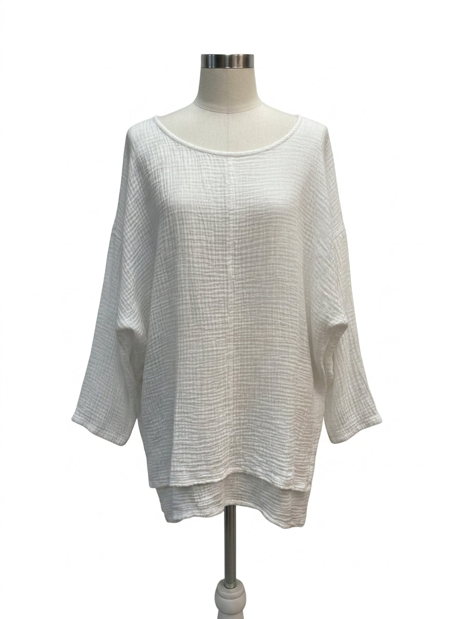 Shannon Passero · LongSleeve Shirt · S/M · White