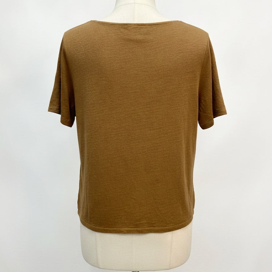 Boden · Button Up · Large · Carmel