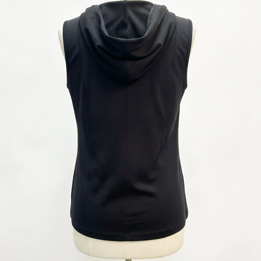 CAbi · Zip Up Vest · Medium · Black