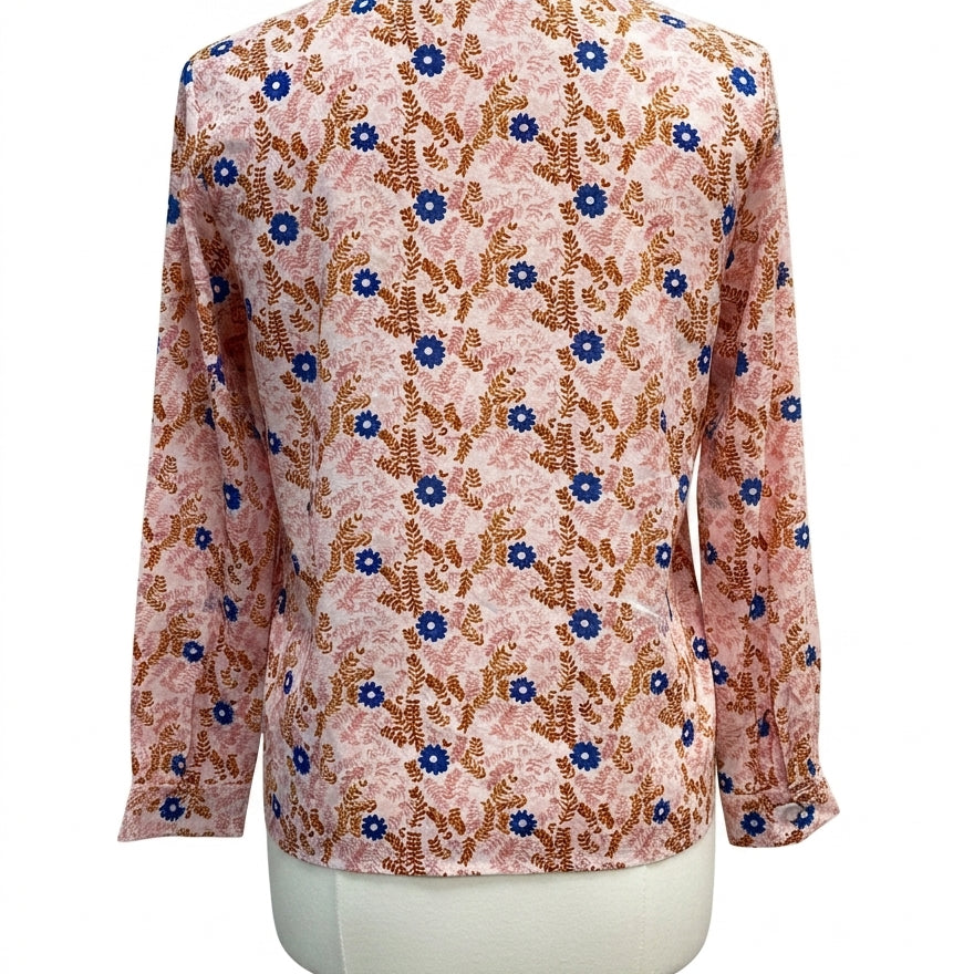 Talbots · Blouse · Medium · CreamPink