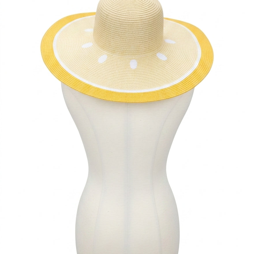 August Hats · Sun Hat · OS · Yellow