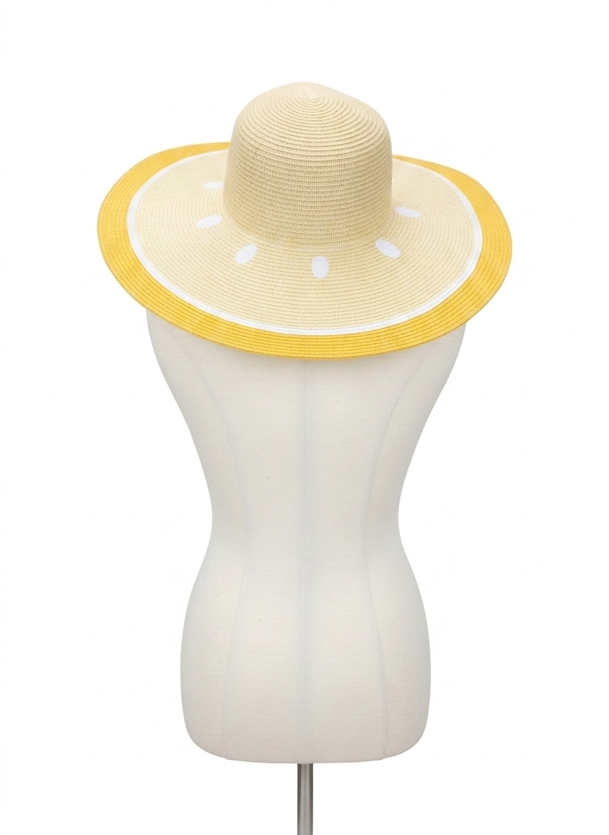 August Hats · Sun Hat · OS · Yellow